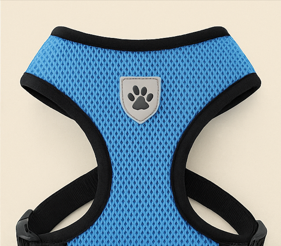 Reflective Comfort Harness™ – Adjustable, No-Pull, Breathable, Reflective