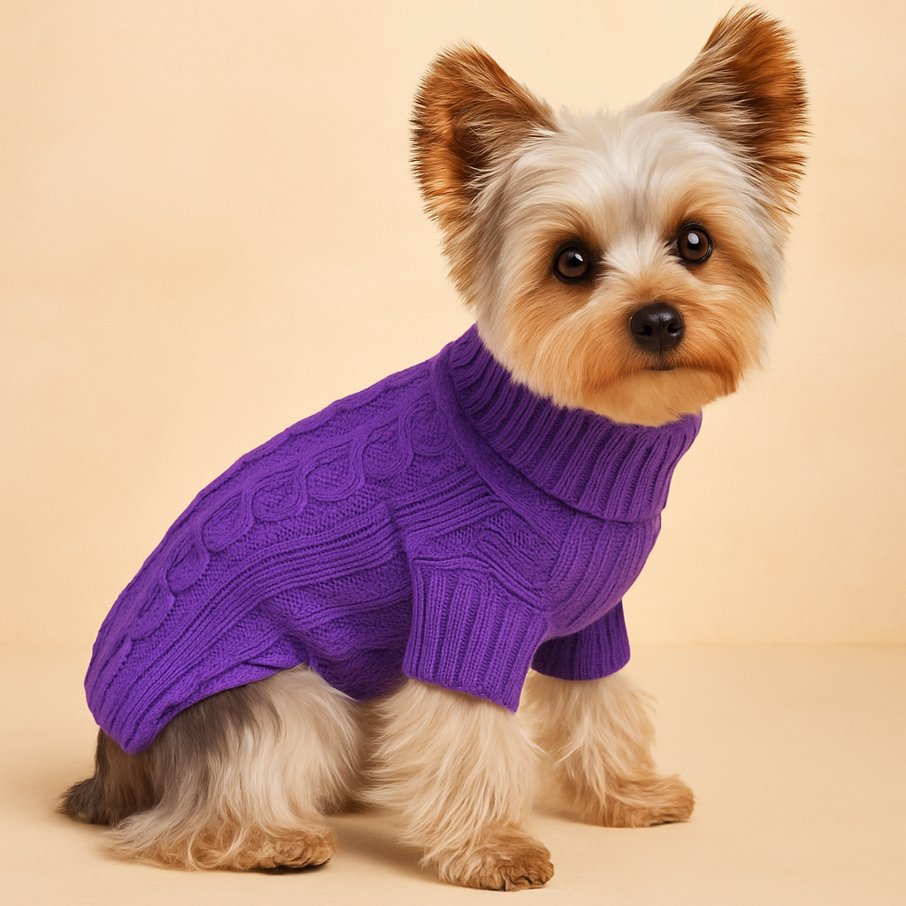 Pawsh CozySweater™ – Warm, Stylish Dog Sweater for Cold Weather